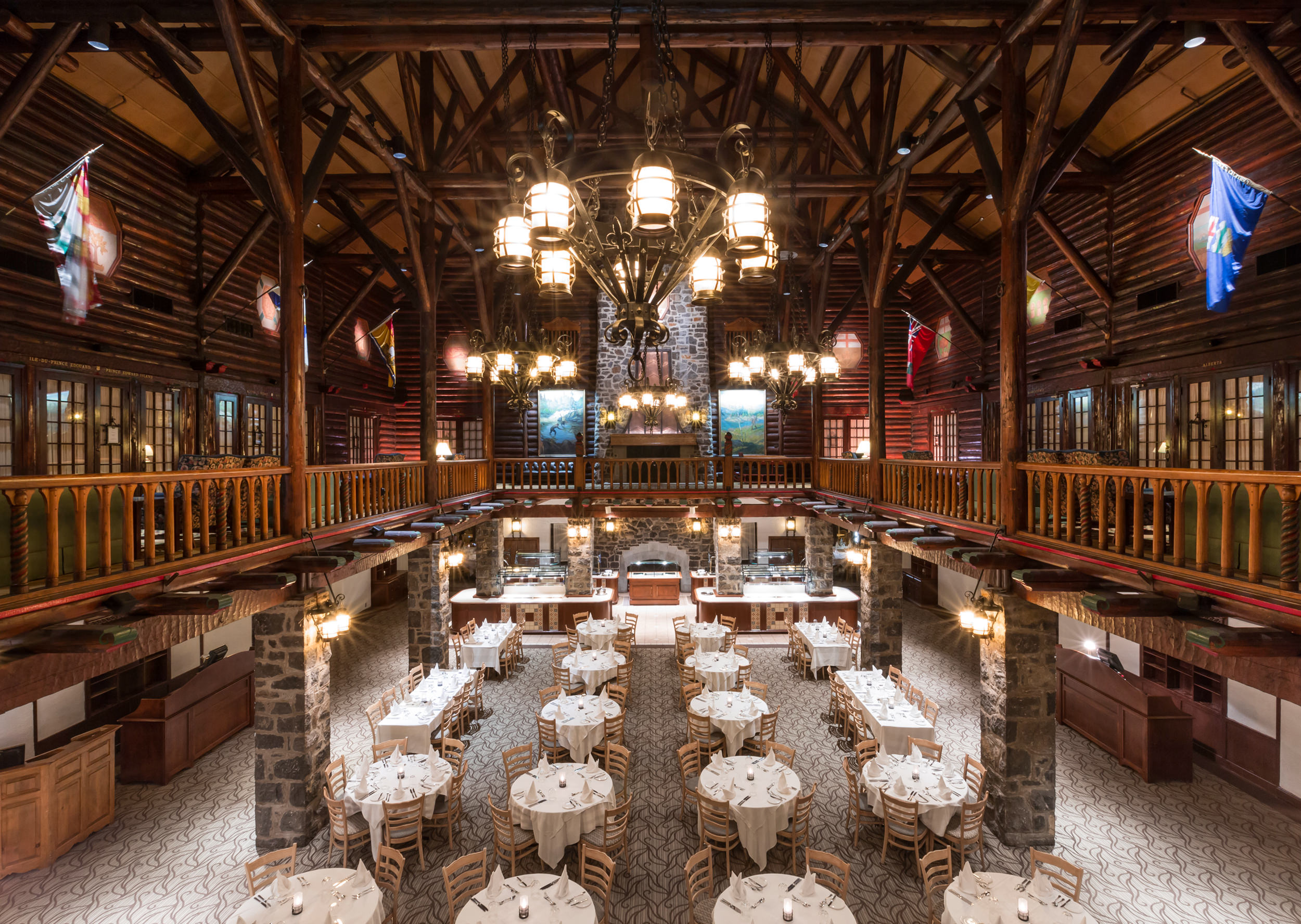 view of dining area from balcony
